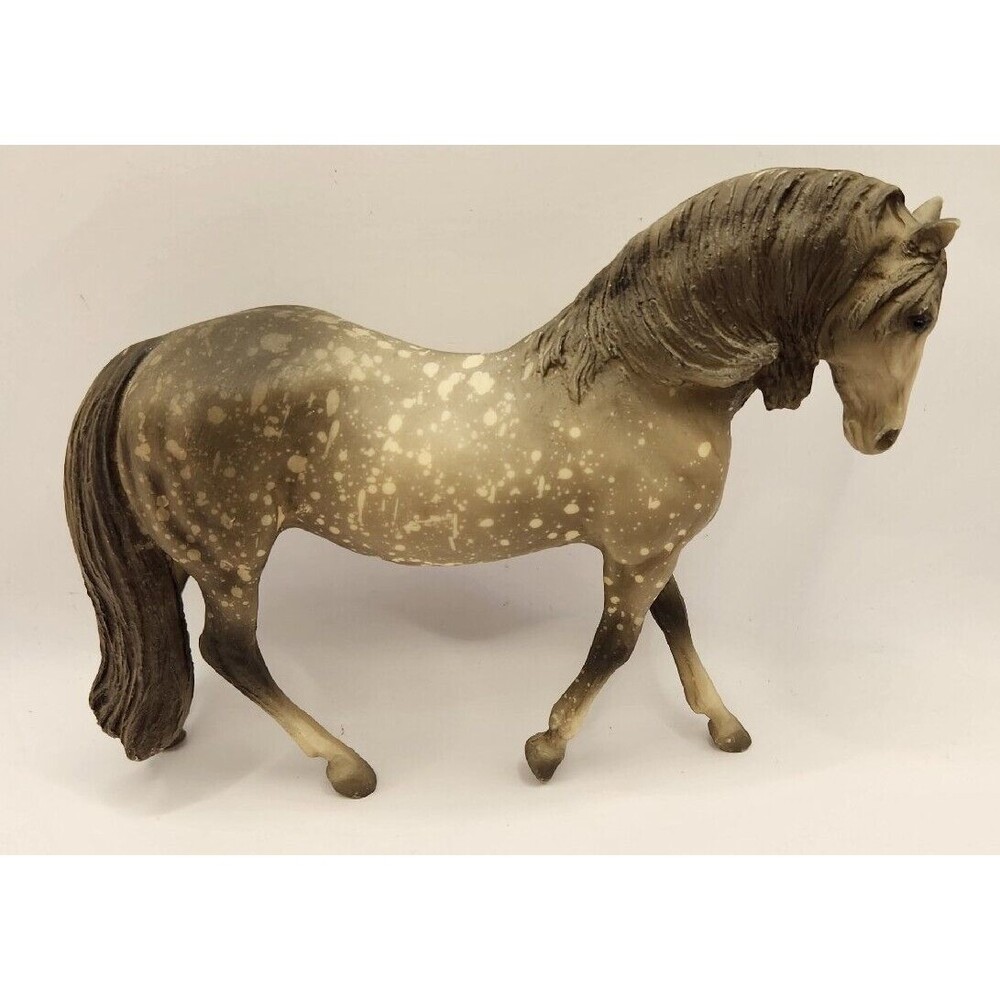 Vintage Breyer Horse Spotted Gray White Dapple Standing